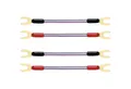 Produktbild: OEHLBACH JUMP! Kabelbrücken für Lautsprecherterminal 6 mm² Audio- & Video-Kabel, Kabelschuh, Kabelschuh (10 cm), Flexibel, Hochwertiges Kupfer