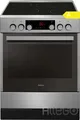Produktbild: Amica Standherd Elektro 60cm Edelstahl Glaskeramik 65l 11 Funktionen Timer