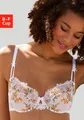 Produktbild: LASCANA Bügel-BH mit zarter, floraler Stickereispitze, sexy Dessous