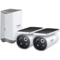 Produktbild: Baseus S1 Pro Outdoor Dual 3K 2-Cam Kit S0TX002131 IP-UEberwachungskamera-Set 2er Set 2304 x - Weiß