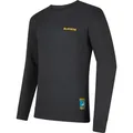Produktbild: La Sportiva Climbing on The Moon Sweatshirt Men carbon/giallo (G00Y08) M