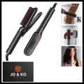 Produktbild: Glätteisen Haarglätter Bürste - 2 in 1 Glätteisen Locken und Glätten, Ionen K...