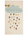 Produktbild: Kinderteppich Baumwolle mehrfarbig/bunt 80 x 150 cm Wolke Kinderzimmer Blang