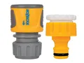 Produktbild: Hozelock 2071 Gewinde Wasserhahn & Weich Touch Schlauchende Anschluss-Set