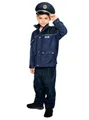 Produktbild: Maskworld Polizei-Kostüm Polizei Kinder Kostüm Deluxe - Fasching Karneval K, Originalgetreues Polizistenkostüm von MASKWORLD