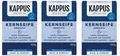Produktbild: 3x150g Kappus Kernseife sensitiv vegan