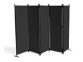 Produktbild: Grasekamp Paravent uni (5-teilig, Schwarz)