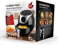 Produktbild: GOURMETmaxx Heißluftfritteuse Digital, 3L, 6 Programme, Schwarz | Timer & Abschaltung