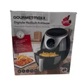 Produktbild: GOURMETmaxx Heißluftfritteuse 3L 1300W Heißluft Ofen Grill Timer Touch Display
