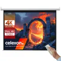 Produktbild: celexon basic line Motorleinwand 200 x 150cm,Heimkino-Leinwand,Leinwand Format 4:3, Beamerleinwand, 3780002