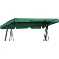 Produktbild: Quick-star - Ersatzdach Gartenschaukel Universal 145x210 Cm Hollywoodschaukel 3 Sitzer Grün Uv 50 Ersatz Bezug Sonnendach Schaukel Dach