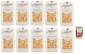 Produktbild: 10x La Molisana Orecchiette Pugliesi N. 30 Pasta Lenta Lavorazione Teigwaren aus Hartweizengrieß Bronze-Zeichnung 500g + Italian Gourmet Polpa 400g