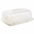 Produktbild: ENGELLAND Kuchen-Transportbox Tortenplatte Haube Box Kuchenplatte Beige