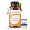 Produktbild: Vitamin B Komplex Hochdosiert - Vitamin B12 Hochdosiert - B2 B6 B12-120 Kapseln - 4 Monate Vorrat - Vegan Ohne Zusätze in Deutschland hergestellt - Rhein Nutrition