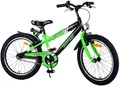 Produktbild: Volare Kinderfahrrad Sportivo - Jungen - 20 Zoll - blau oder grün - bis 115 kg, 85 % vormontiert, 6 - 8 Jahre, Luftbereifung, Fahrradständer