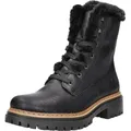 Produktbild: Rieker Veterschoenen Hoog  Veterschoenen Hoog - Zwart - Maat 38 - Schwarz - 38