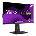 Produktbild: Viewsonic VG2456 60,5 cm (24 Zoll) Büro Monitor (Full-HD, IPS-Panel, HDMI, DP, RJ45 Ethernet, USB C, Höhenverstellbar, Lautsprecher, Eye-Care, 4 Jahre Austauschservice) Schwarz