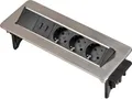 Produktbild: Tischsteckdosenleiste Brennenstuhl Indesk Power 3fach 2xUSB