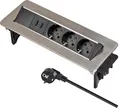 Produktbild: Brennenstuhl Indesk Power USB-Charger Tischsteckdosenleiste 3-Fach USB 2m Kabel