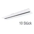 Produktbild: RZB LED-Rastereinbauleuchte SONIS EVO 26W 4000K 1197x297x27mm - 10 Stk
