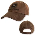 Produktbild: JOHN DEERE Cap im Öltuch Look Braun Retro
