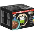 Produktbild: SHEBA Schale Nassfutter Multipack Mega-Pack Sauce Collection Feine Vielfalt MSC-Zertifiziert 32 x 85g