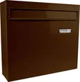 Produktbild: Burg Wächter POTSDAM 878 BR Briefkasten Stahlblech Braun