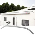 Produktbild: Fiamma Wohnwagen Wohnmobil Regenrinne Drip Stop, Polyvinylchlorid, 300 cm, Grau