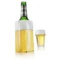 Produktbild: Vacu Vin Aktiv Kühler Motiv Bier Lager 300 - 500 Ml, Flaschenkühler, Kühlmantel, Kühlmanschette, Kunststoff, Kühlgel, Gelb, Weiß, 38549606