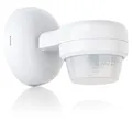 Produktbild: SEBSON® Bewegungsmelder Aussen IP65 - Aufputz, LED geeignet, Wand Decken Montage, IR Bewegungssensor programmierbar, Sensor Reichweite max. 24m / 360°, 3-Draht