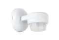 Produktbild: SEBSON Bewegungsmelder Bewegungssensor Außen IP65 Aufputz, Erfassungswinkel 360° LED geeignet, (1-St), LED geeignet, IP65, programmierbar, schwenkbar, 360°