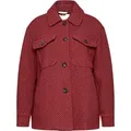 Produktbild: Tommy Hilfiger Damen Herringbone Shacker Hemdjacke M - Rot