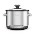 Produktbild: Sage - The Risotto Plus - Multikocher mit Rührfunktion für Risotto - 3,7 L Reiskocher, Dampfgarer, Slow Cooker, Anbraten, Warmhaltefunktion - Mit Messbecher und Löffel - Gebürsteter Edelstahl