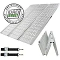 Produktbild: DREIBREIT By TRUTZHOLM 3-Fach Auffahrrampe Klappbar Länge 255cm Gelocht