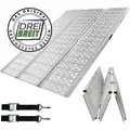 Produktbild: DREIBREIT by TRUTZHOLM Alu Auffahrrampe 255 x115 cm 2-fach klappbar 1020 kg gelocht extra Breite