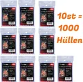 Produktbild: 1000st. Ultra Pro Soft Pokemon Sleeves MTG Magic YUGIOH Karten Hülle Schutzhülle