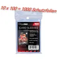Produktbild: Ultra Pro Karten Hüllen Card Sleeves TCG für Pokemon MTG Hülle 1000 schutzhüllen