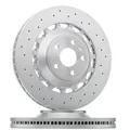 Produktbild: 2x BREMBO Prime Bremsscheiben Vorne für AUDI A3 Sportback (8VA, 8VF) 370mm