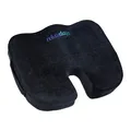 Produktbild: relaxdays Sitzkissen Orthopädisch schwarz, 1 St.