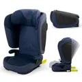 Produktbild: Kinderkraft UNITY 2 Kindersitz 100–150 cm, 15–36 kg, klappbar, ISOFIX, SPS+ & H-GUARD, Schlafposition, AIR FLOW, ergonomische Armlehnen, navy blau