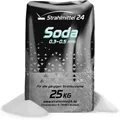 Produktbild: 25 kg Soda Strahlmittel 0,3-0,5 mm Sandstrahlen Backpulverstrahlen Strahlgut