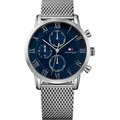 Produktbild: Tommy Hilfiger Sophisticated Sport 1791398 Herrenarmbanduhr Design Highlight - Silber/Blau