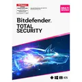 Produktbild: Bitdefender Total Security 2026 Download 3, 5, 10 Geräte 1-2 Jahre Key per eMail