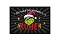 Produktbild: MoonWorks Fußmatte Fußmatte Weihnachten Grinch Ruhe Anti Weihnachtsdeko Weihnachtsmuffel, rechteckig