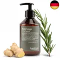 Produktbild: Jean & Len Handseife Rosemary & Ginger, reinigt beanspruchte Hände, für die t