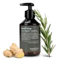 Produktbild: Jean & Len Handseife Rosemary Ginger Flüssigseife ohne Parabene Silikone 250 ml