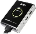 Produktbild: ATEN CS682 Petite 2-Port USB DVI KVM Switch – Kompakt, zuverlässig, vielseitig