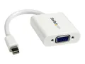 Produktbild: StarTech.com Mini DisplayPort to VGA Adapter - White - 1080p - Thunderbolt to VGA Monitor Adapter - Mini DP to VGA Converter (MDP2VGAW)