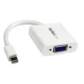 Produktbild: StarTech.com Mini DisplayPort auf VGA Adapter Konverter St/Bu 1920x1200 Weiß