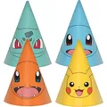 Produktbild: Amscan Party Hütchen Pokemon (8 Stk.) (629321)